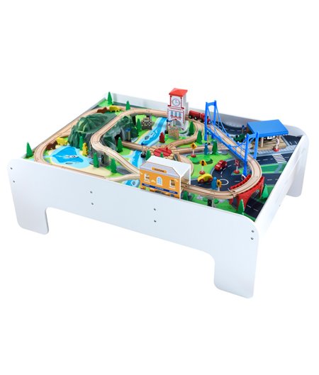 ELC Wooden Train Table