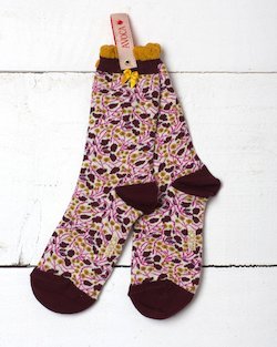 Dorothy Flower Ankle Sock