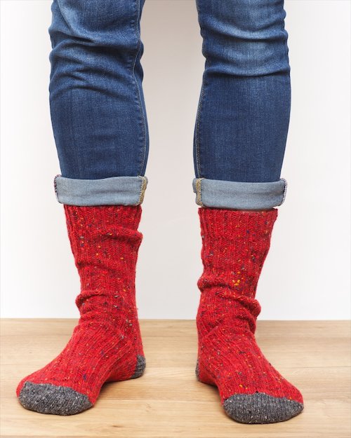 Men's Donegal Wool Socks