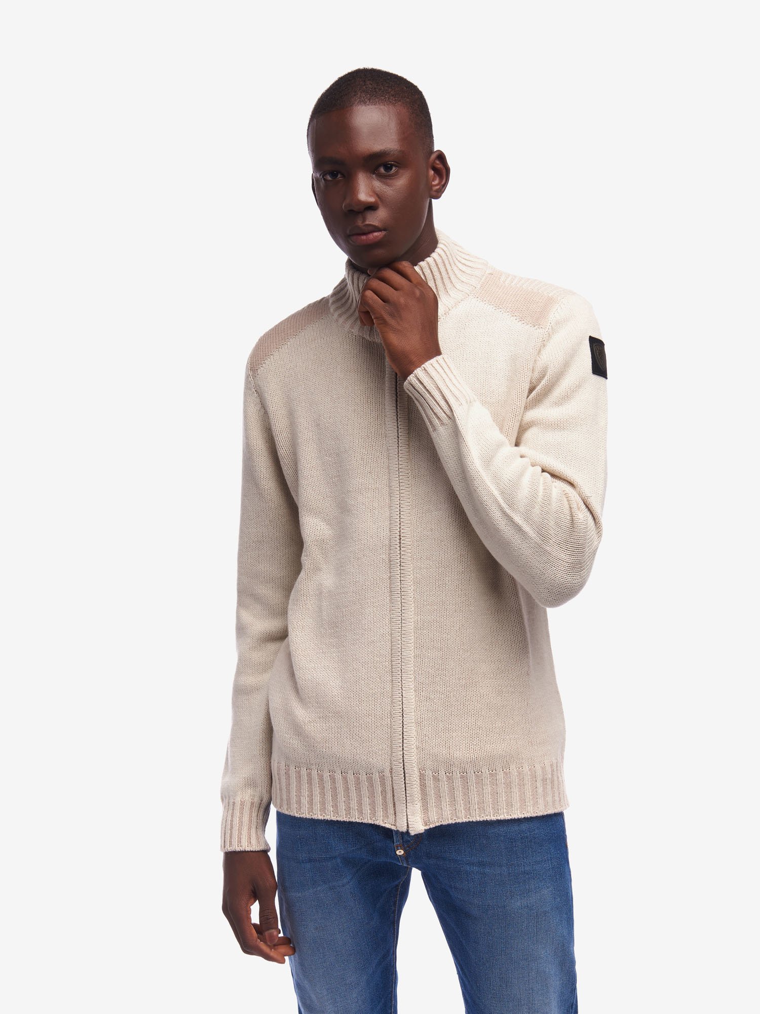 sweater with zipper on neck