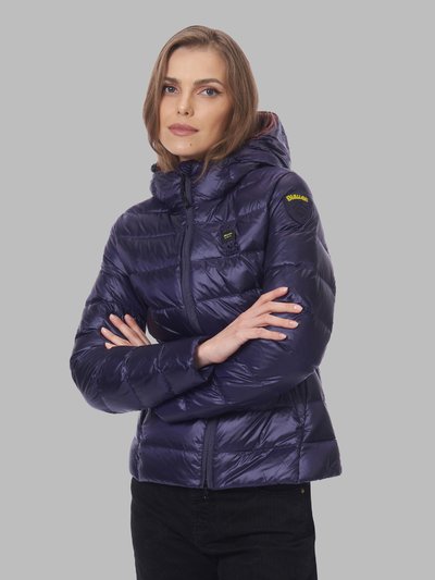 EMMA QUILTED DOWN JACKET WITH HOOD - Blauer