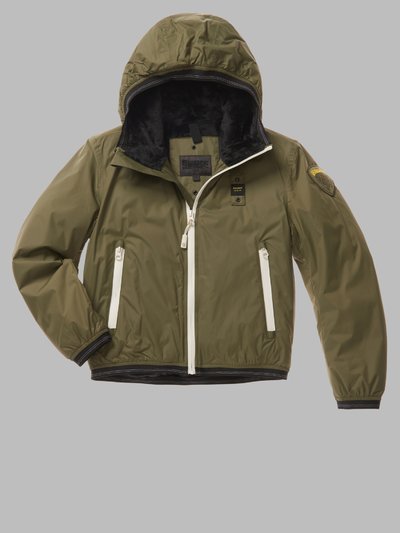 DERRICK DOWN JACKET WITH FUR LINING