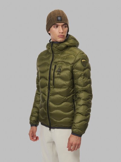 MAURICE WAVE-QUILTED DOWN JACKET