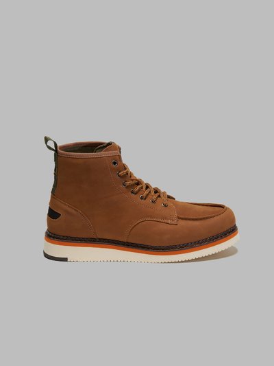 RILEY LEATHER DERBY BOOTS