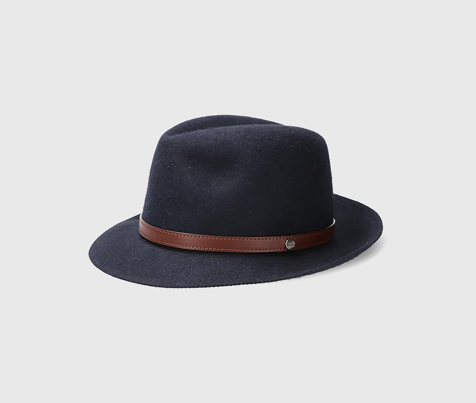 Roll-up Traveller Leather Hatband