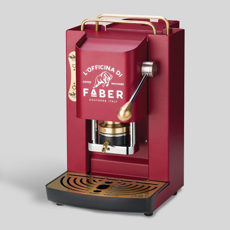 Macchina da caffè Faber Pro Deluxe - Cherry Red - Cherry Red