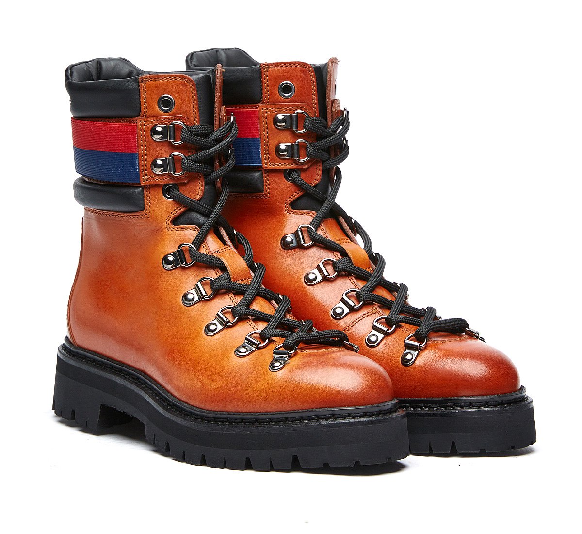 Barracuda Commando Boots In Luxury Calf Leather | Fabiboutique