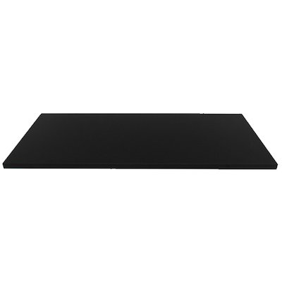 EVA 20mm Rectangular Polished Black Granite Floor Plate (610x915)