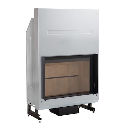 Rocal G400 Built-In Wood Fire - Frontal