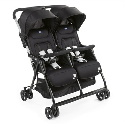 Chicco Ohlala Twin Stroller - Black Night