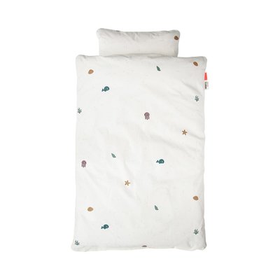 Done by Deer 100x140cm Junior Bed Linen - Sea Friends - Default