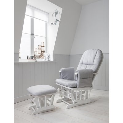 Tutti Bambini Glider Chair - Grey/White