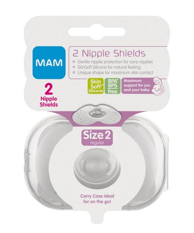 MAM Nipple Shields - size 1