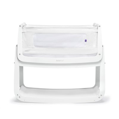 SnuzPod 4 Bedside Crib - White - Default