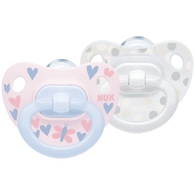 NUK 0-6 Months Happy Days Silicone Soother - Default