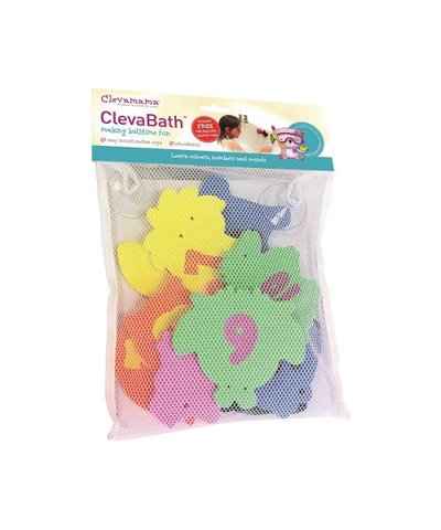 Clevamama - ClevaBathtime Toys with Tidy Bag