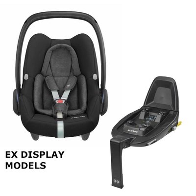EX DISPLAY Maxi Cosi Rock Nomad Black & Babyfix Base