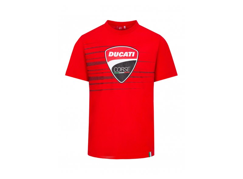 T-shirt Stripes Ducati Corse - Red