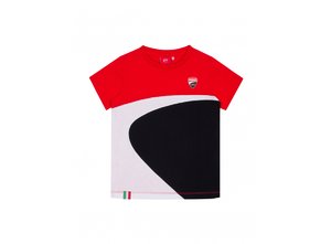 Ufficiale 2019 TG 4//6 Ducati T-Shirt Maglia Rossa Bimbo Kid Corse