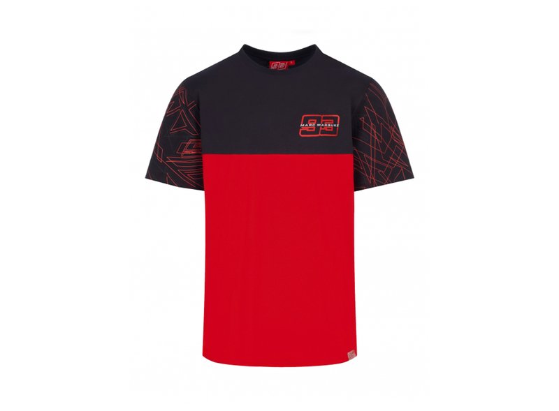 Camiseta Marc Marquez Stripes - Red