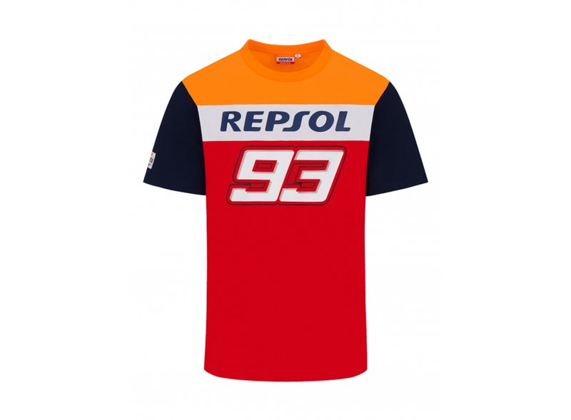 Marc Marquez 2019 MotoGP T-shirt avec logo 93 Rouge Taille S-XXXL