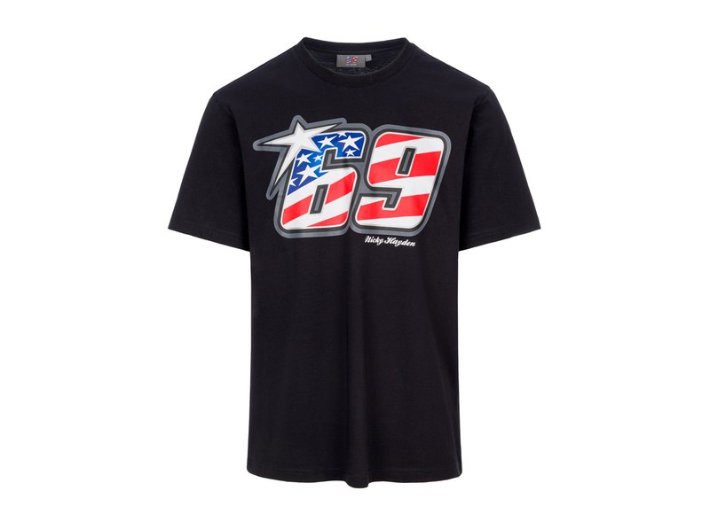 T-shirt Nicky Hayden 69 - Black