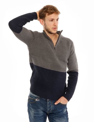Maglione Yes Zee con zip