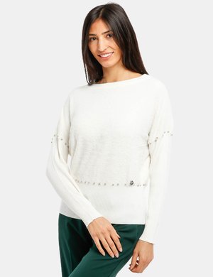yes zee abbigliamento - Yes Zee outlet shop online  - Maglione Yes Zee con parti elasticizzate