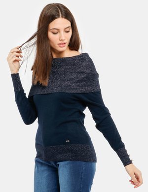 Maglie Yes Zee scontate donna - Maglione Yes Zee lurex