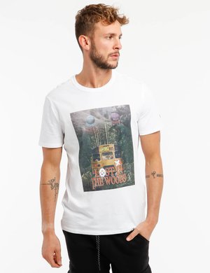 T-shirt uomo scontate online - T-shirt Guess con stampa