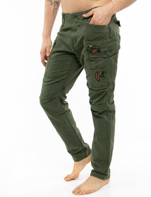 Outlet pantaloni uomo scontati - Pantalone Superdry con tasconi