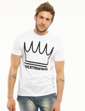 T-shirt uomo scontate online - T-shirt Seconda Strada in cotone