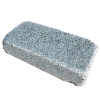 Dark Grey Sawn, Honed & Tumbled Natural Granite Block Paviors (200x100 Size)