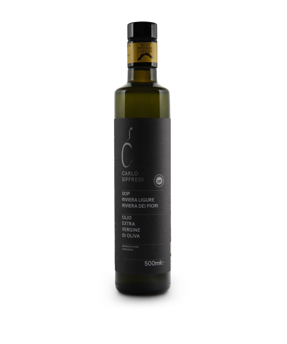 Olio extra vergine di oliva Riviera Ligure DOP - Riviera dei fiori / 6 bottiglie