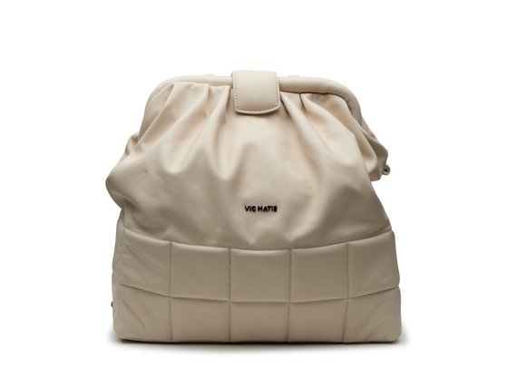 Page<br />Ivory bag/backpack