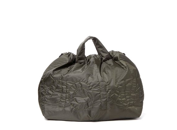 Penelope<br>Green nylon foldaway bag