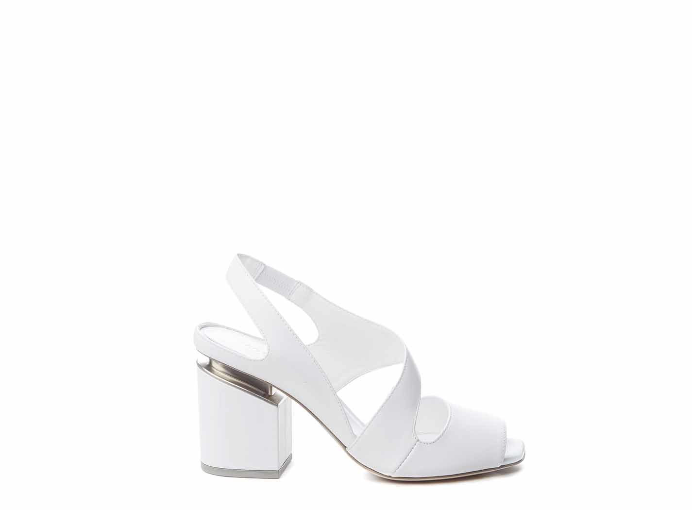white toe covered heels