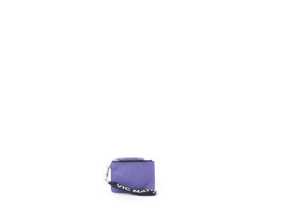 Abby<br>Portemonnaie logo violet.