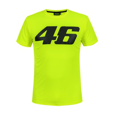 T-shirt Core large 46 Giallo Fluo