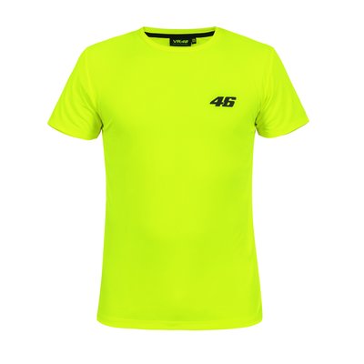 T-shirt Core large 46 giallo fluo
