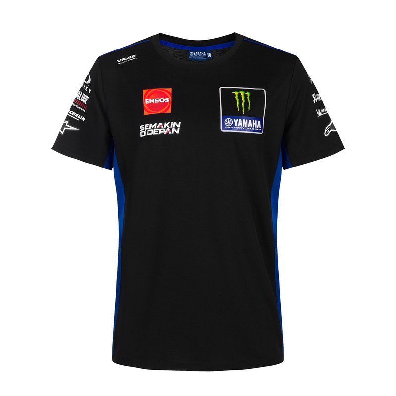 Yamaha T-Shirt in grau und schwarz Kollektion 2021 MT Shirt Herren 