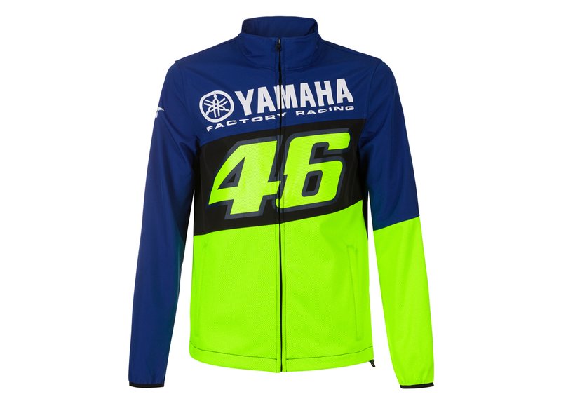 VALENTINO ROSSI VR46 Moto GP M1 Black Line Yamaha Sweat /à Capuche Officiel Nouveau