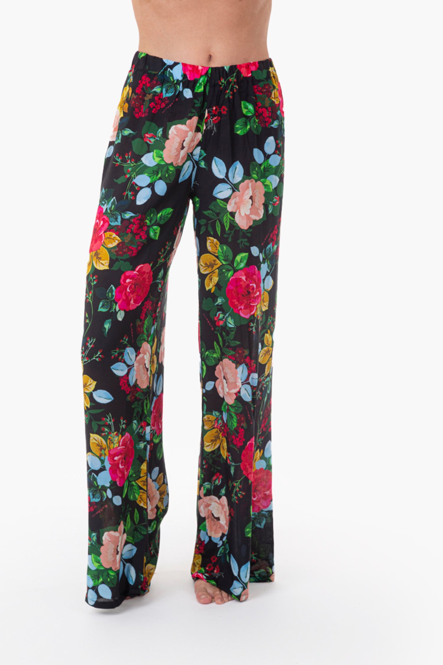 PALACE TROUSERS - Rose Black
