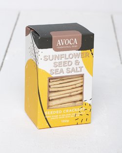 Sunflower Seed & Sea Salt Crackers