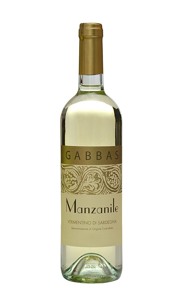 Vermentino di Sardegna Manzanile by Gabbas (Case of 3 - Italian White Wine)