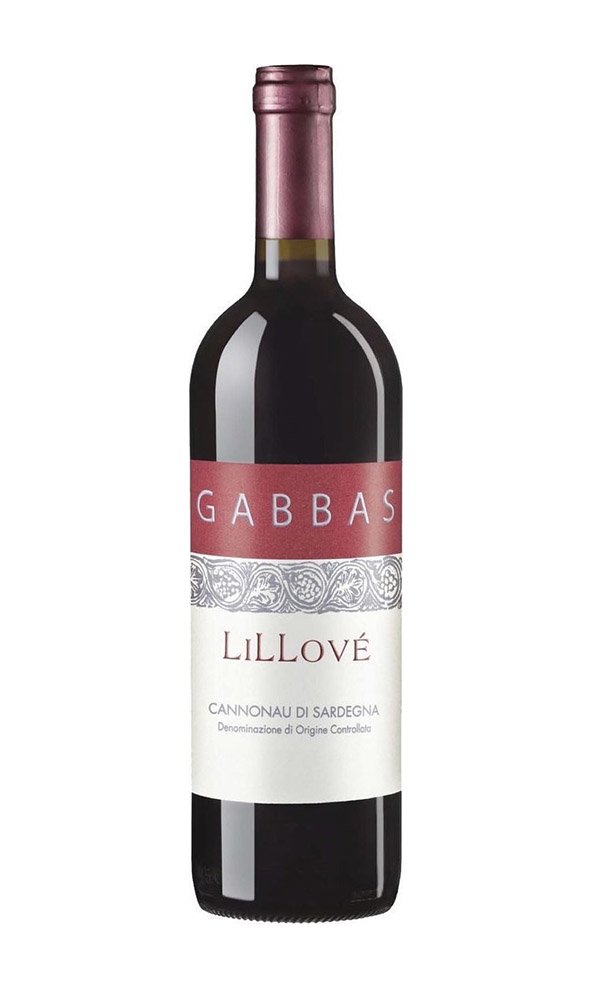 Cannonau di Sardegna Lillovè by Gabbas (Case of 3 - Italian Red Wines)