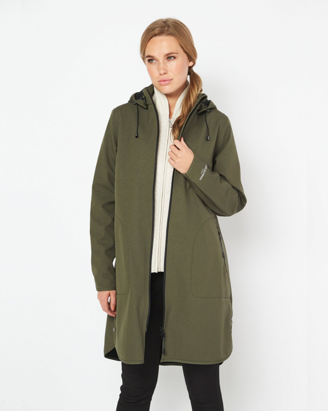 A-line Soft Shell Raincoat | Outerwear by Ilse Jacobsen Hornbæk | Avoca ...
