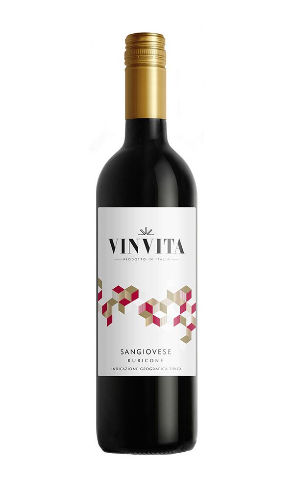 Sangiovese Rubicone by Vinvita (Italian Red Wine - Case of 6)